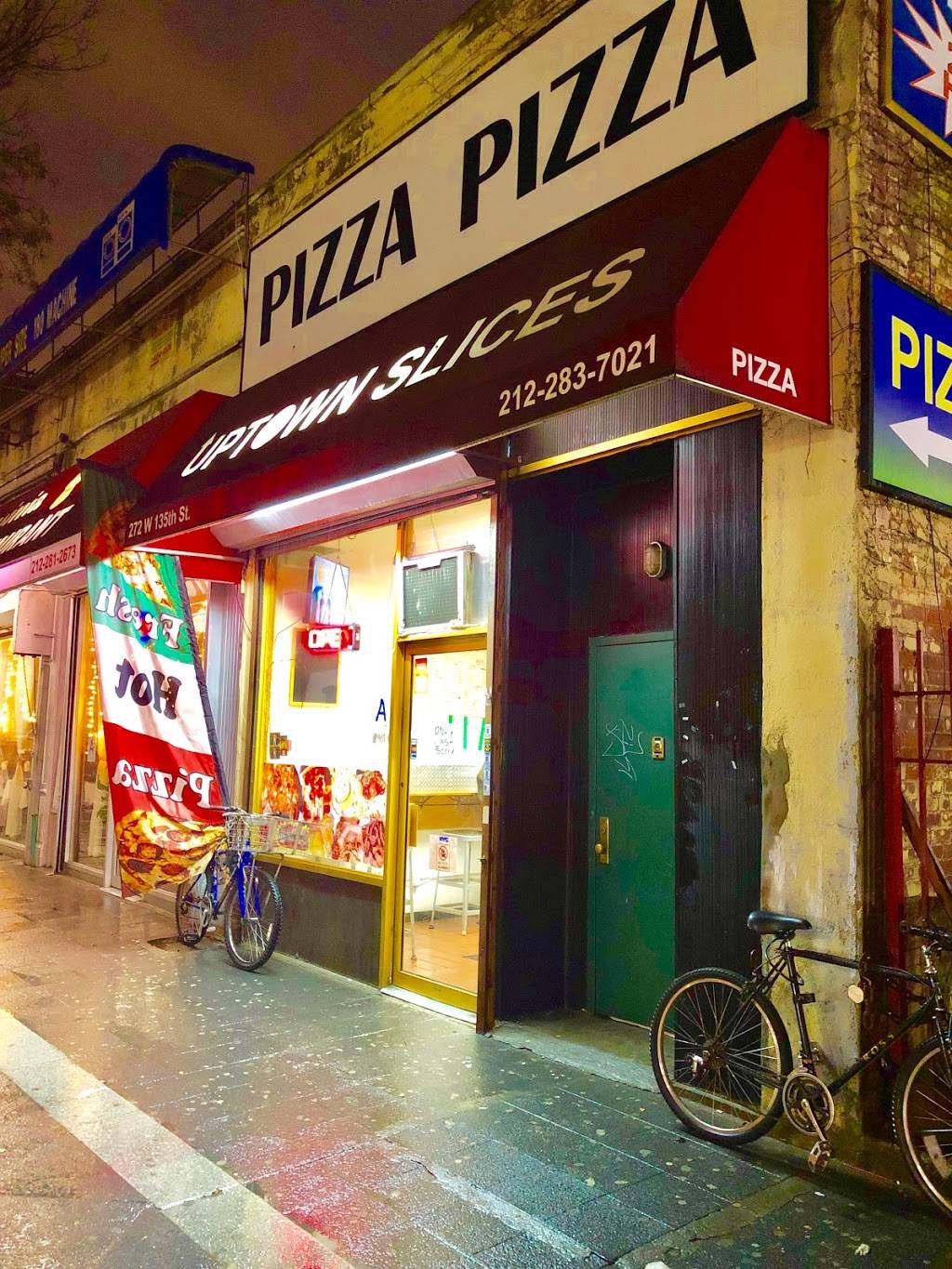 Uptown Slices | restaurant | 272 W 135th St, New York, NY 10030, USA | 2122837021 OR +1 212-283-7021