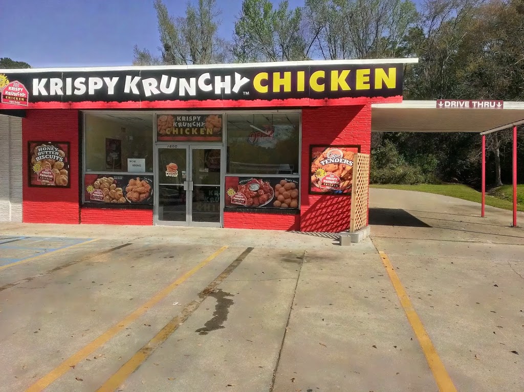 Krispy Krunchy Chicken | restaurant | 1600 W Tharpe St, Tallahassee, FL 32303, USA | 8507655793 OR +1 850-765-5793