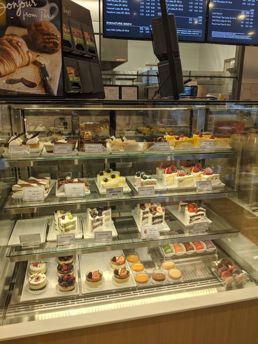 Paris Baguette | bakery | 5009 Mowry Ave, Fremont, CA 94538, USA | 5108942635 OR +1 510-894-2635