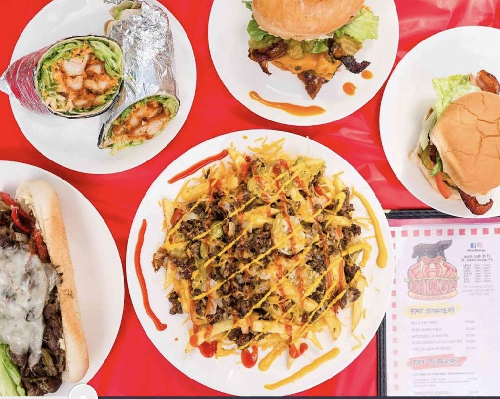 Fat Dawgz | restaurant | 28th St N, St. Petersburg, FL 33714, USA | 4439831360 OR +1 443-983-1360
