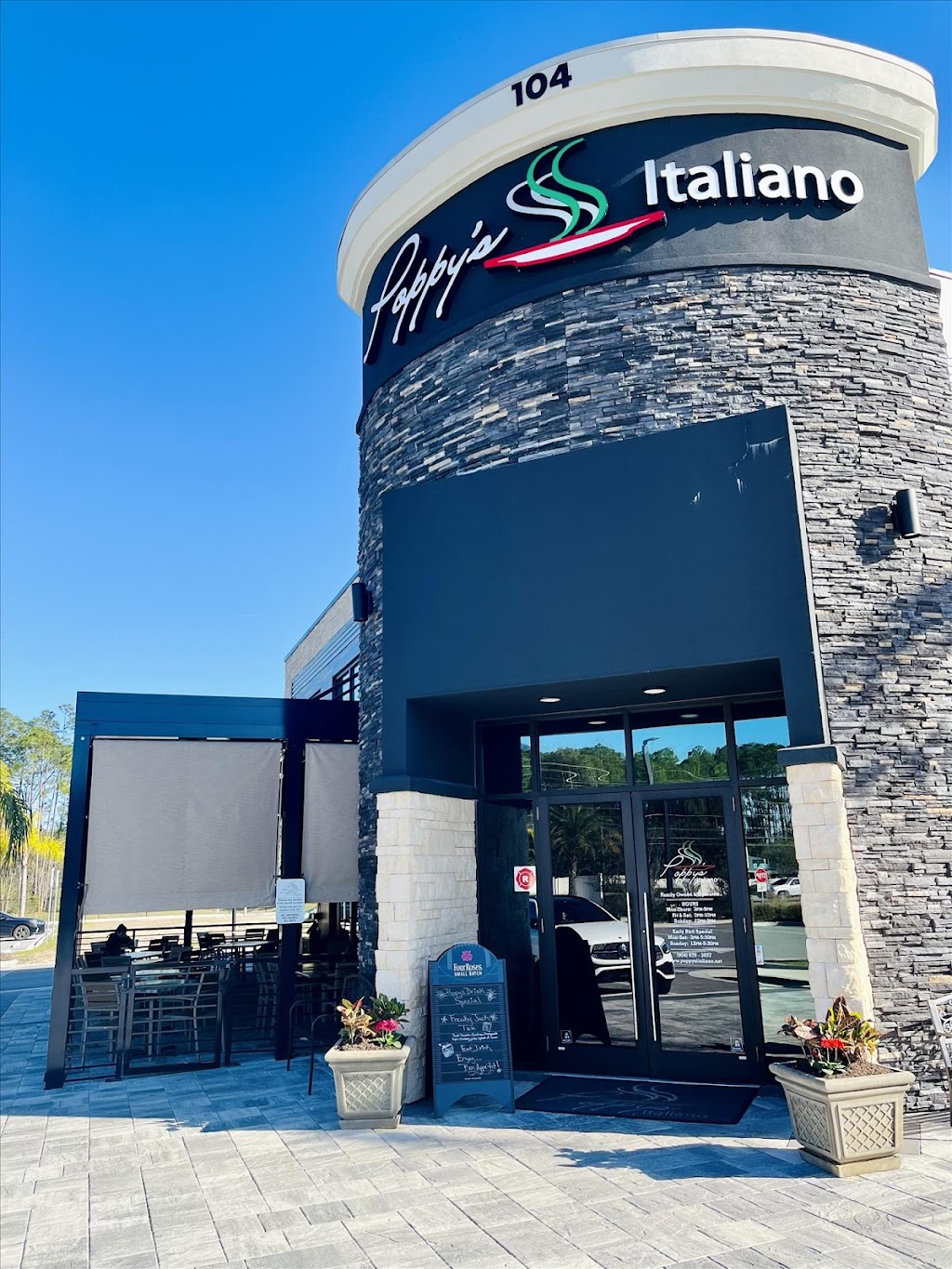 Poppys Italiano | restaurant | 104 Ashourian Ave Ste 101, St. Augustine, FL 32092, USA | 9046793657 OR +1 904-679-3657