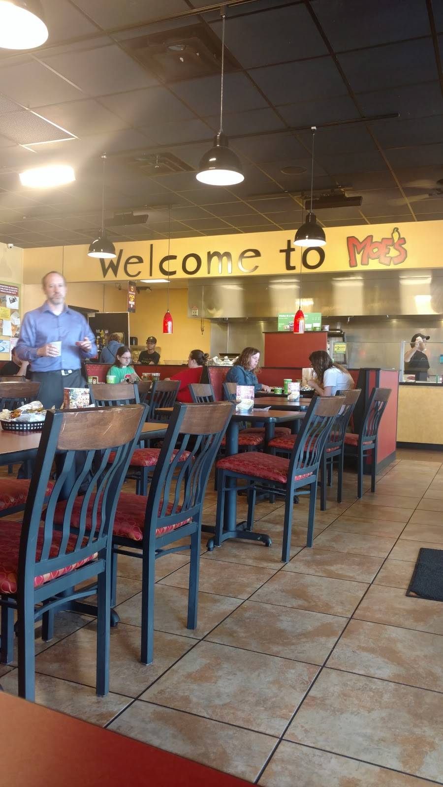 Moes Southwest Grill | restaurant | 2628 Watson Blvd, Warner Robins, GA 31093, USA | 4789299760 OR +1 478-929-9760