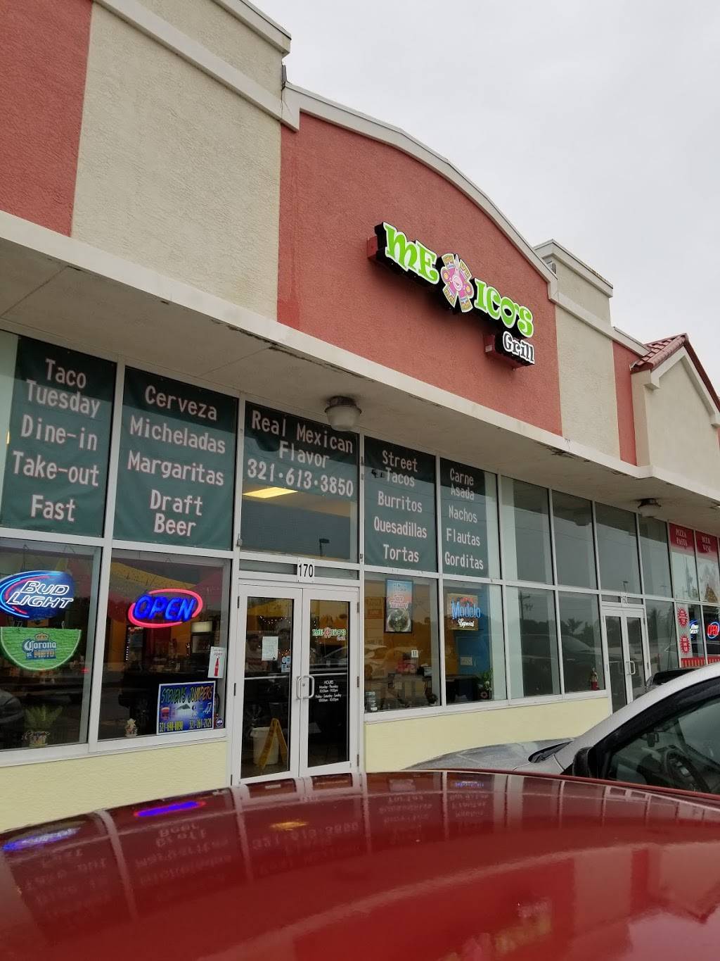 MEXICOS GRILL | restaurant | 5240 N Atlantic Ave #170, Cocoa Beach, FL 32931, USA | 3216133850 OR +1 321-613-3850