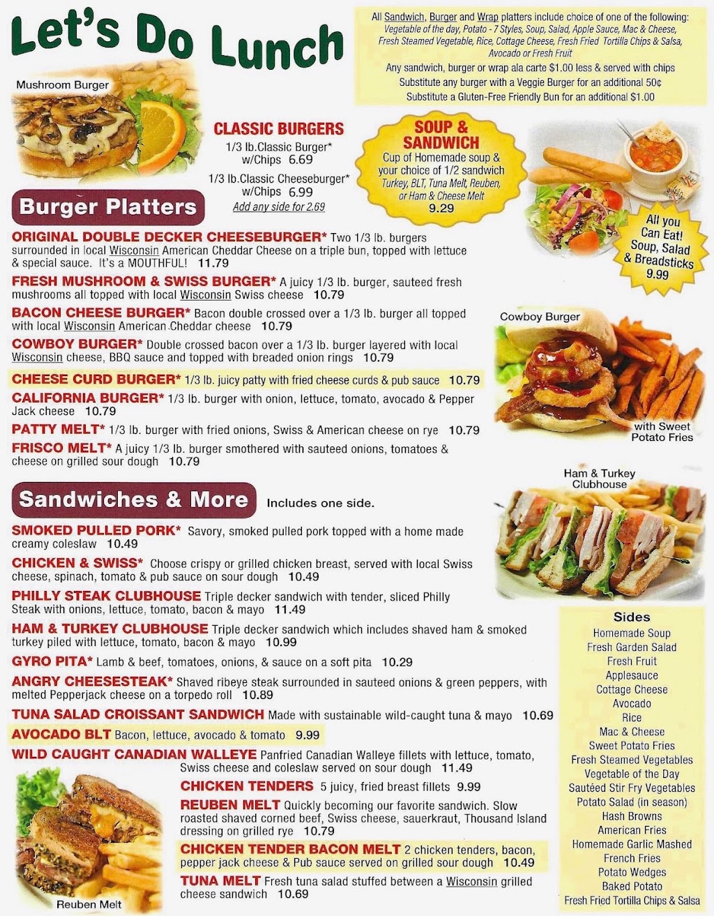 Julies Cafe East | restaurant | 1685 Main St, Green Bay, WI 54302, USA | 9204693366 OR +1 920-469-3366