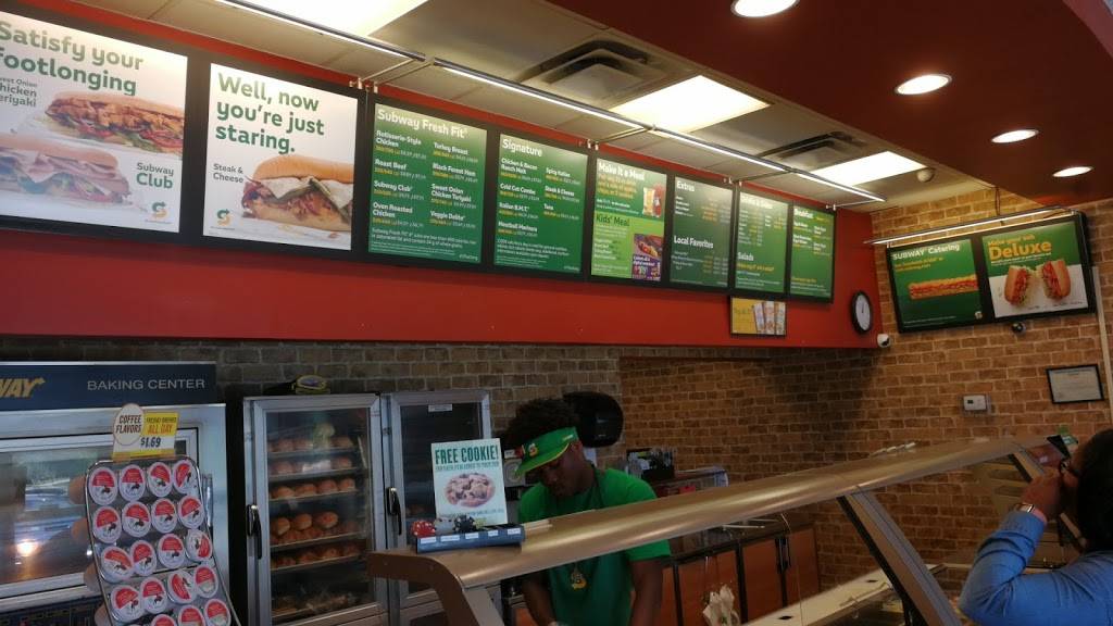 Subway | restaurant | 865 Great Bridge Blvd, Chesapeake, VA 23320, USA | 7573120245 OR +1 757-312-0245