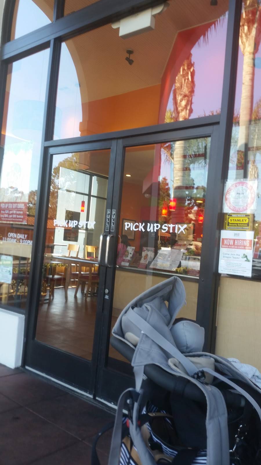 Pick Up Stix Fresh Asian Flavors | meal takeaway | 415 Avenida Pico A1, San Clemente, CA 92672, USA | 9494921226 OR +1 949-492-1226