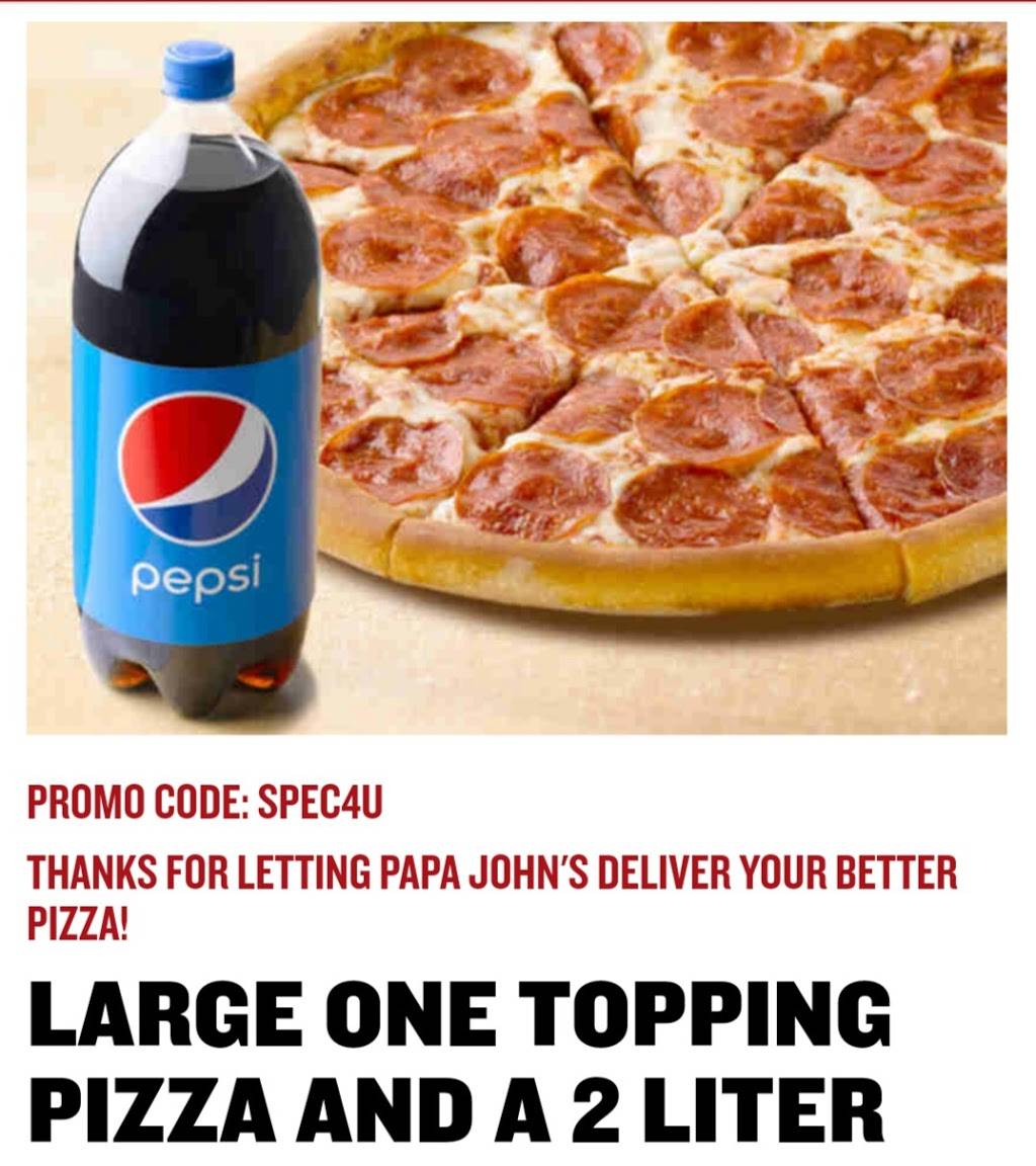 Papa Johns Pizza | restaurant | 1012 W Ennis Ave Suite G, Ennis, TX 75119, USA | 9728757272 OR +1 972-875-7272