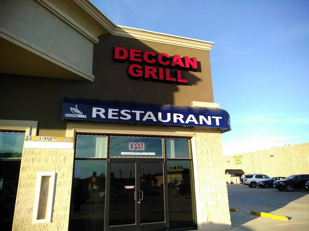 Deccan Grill | restaurant | 535 W Airport Fwy #110, Irving, TX 75062, USA | 9725941999 OR +1 972-594-1999