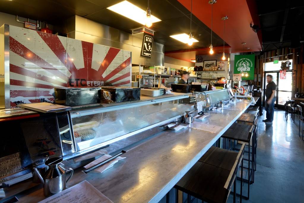 ETCetera Sushi & Izakaya | restaurant | 355 Bristol St, Costa Mesa, CA 92626, USA | 6572316222 OR +1 657-231-6222