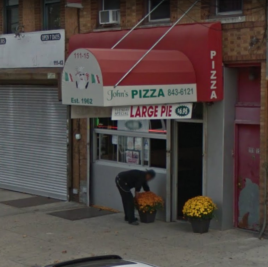 Johns Pizzeria | restaurant | 111-15 Lefferts Blvd, South Ozone Park, NY 11420, USA | 7188436121 OR +1 718-843-6121