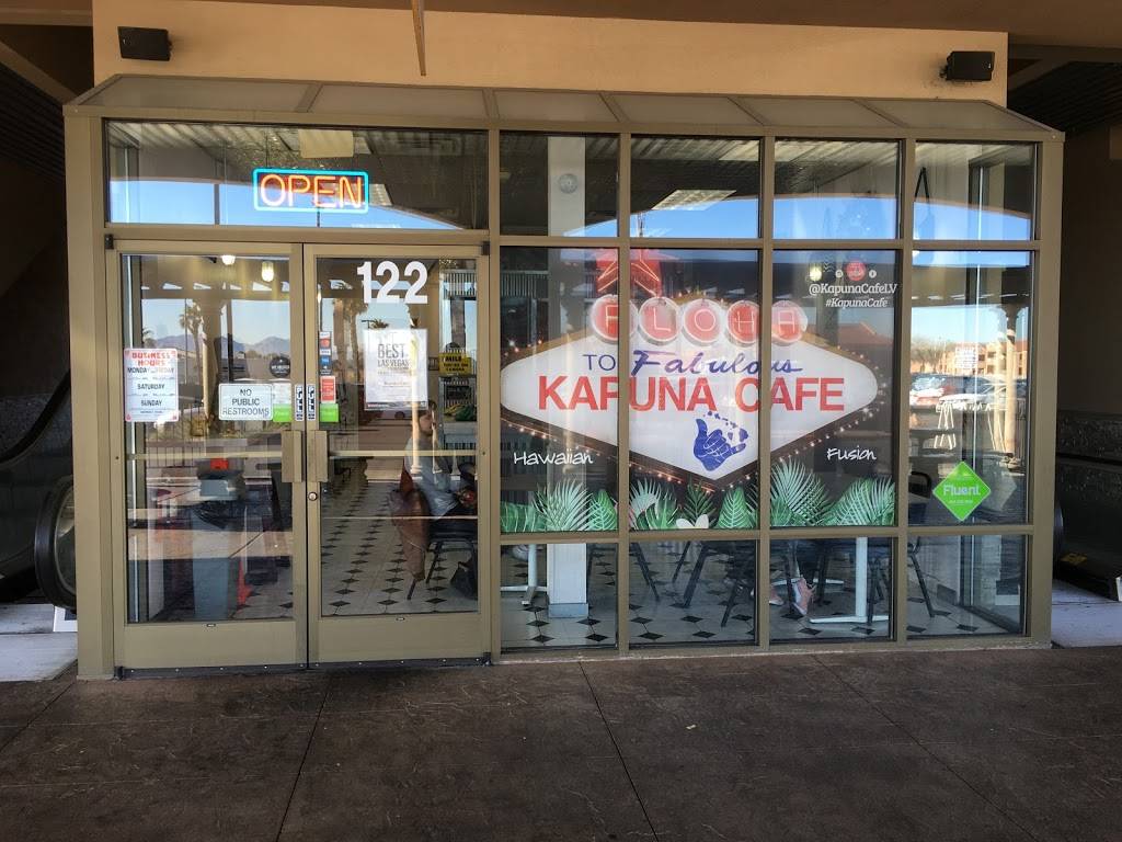 Kapuna Cafe | restaurant | 3231 N Decatur Blvd #122, Las Vegas, NV 89130, USA | 7023951400 OR +1 702-395-1400
