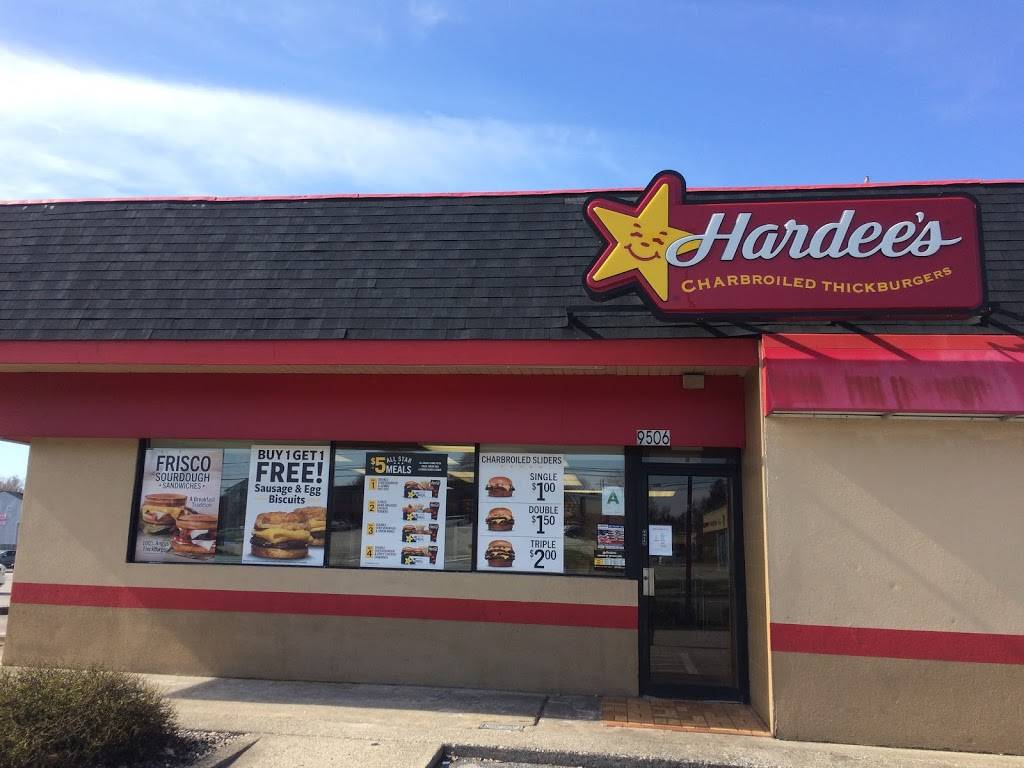 Hardees | restaurant | 9506 Taylorsville Rd, Jeffersontown, KY 40299, USA | 5022675528 OR +1 502-267-5528
