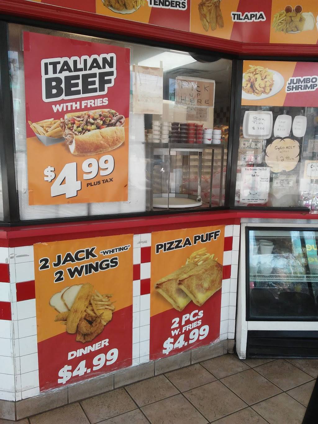 Mr J Fish & Chicken | restaurant | 7601 S Halsted St, Chicago, IL 60620, USA | 7738468455 OR +1 773-846-8455