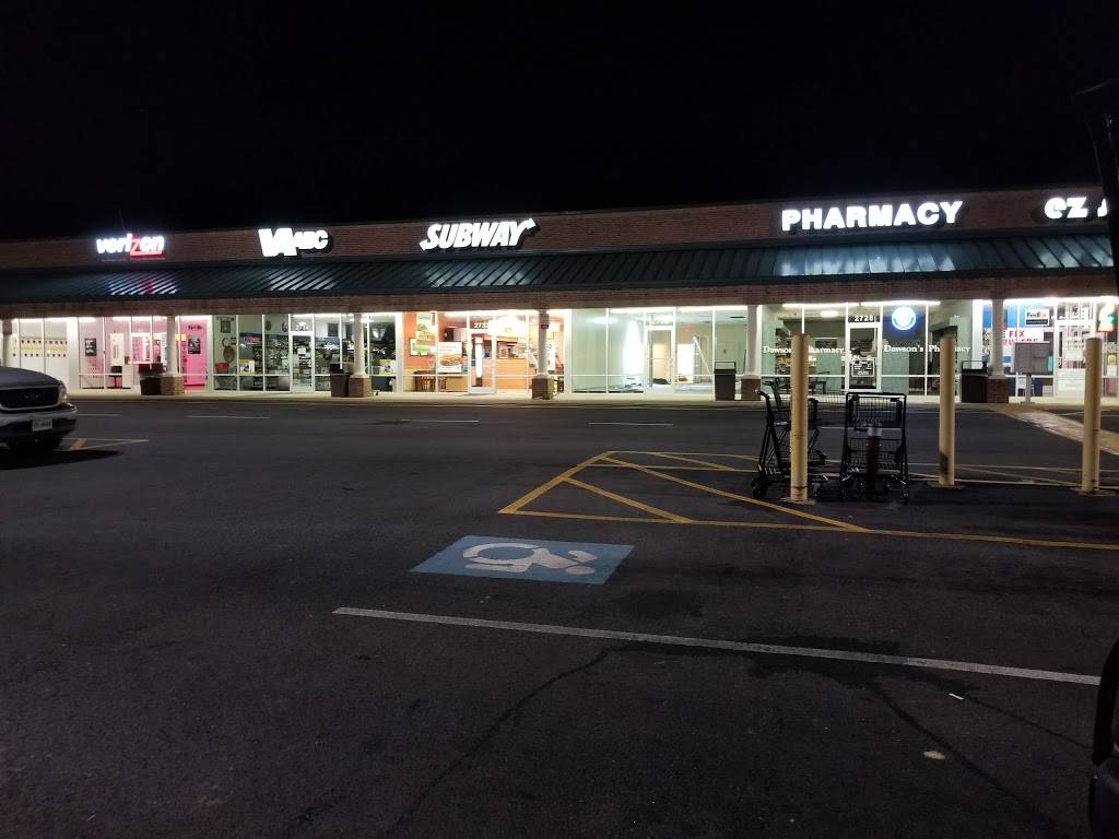 Subway | restaurant | 2732 Fairground Rd, Goochland, VA 23063, USA | 8045569191 OR +1 804-556-9191