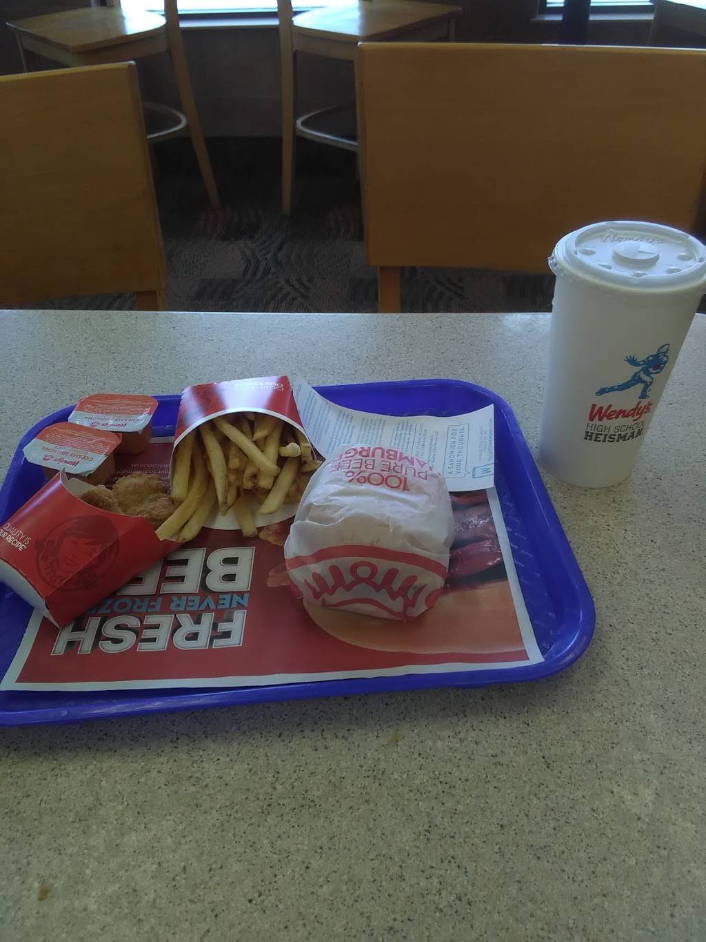 Wendys | restaurant | 6321 Wichita St, Fort Worth, TX 76119, USA | 8175353831 OR +1 817-535-3831