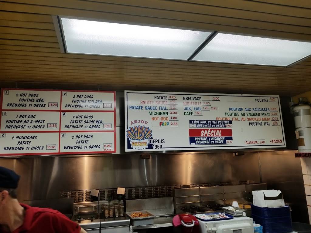 Anjou Patates | restaurant | 8100 Boul Henri-Bourassa E, Anjou, QC H1E 1P3, Canada | 5146484030 OR +1 514-648-4030