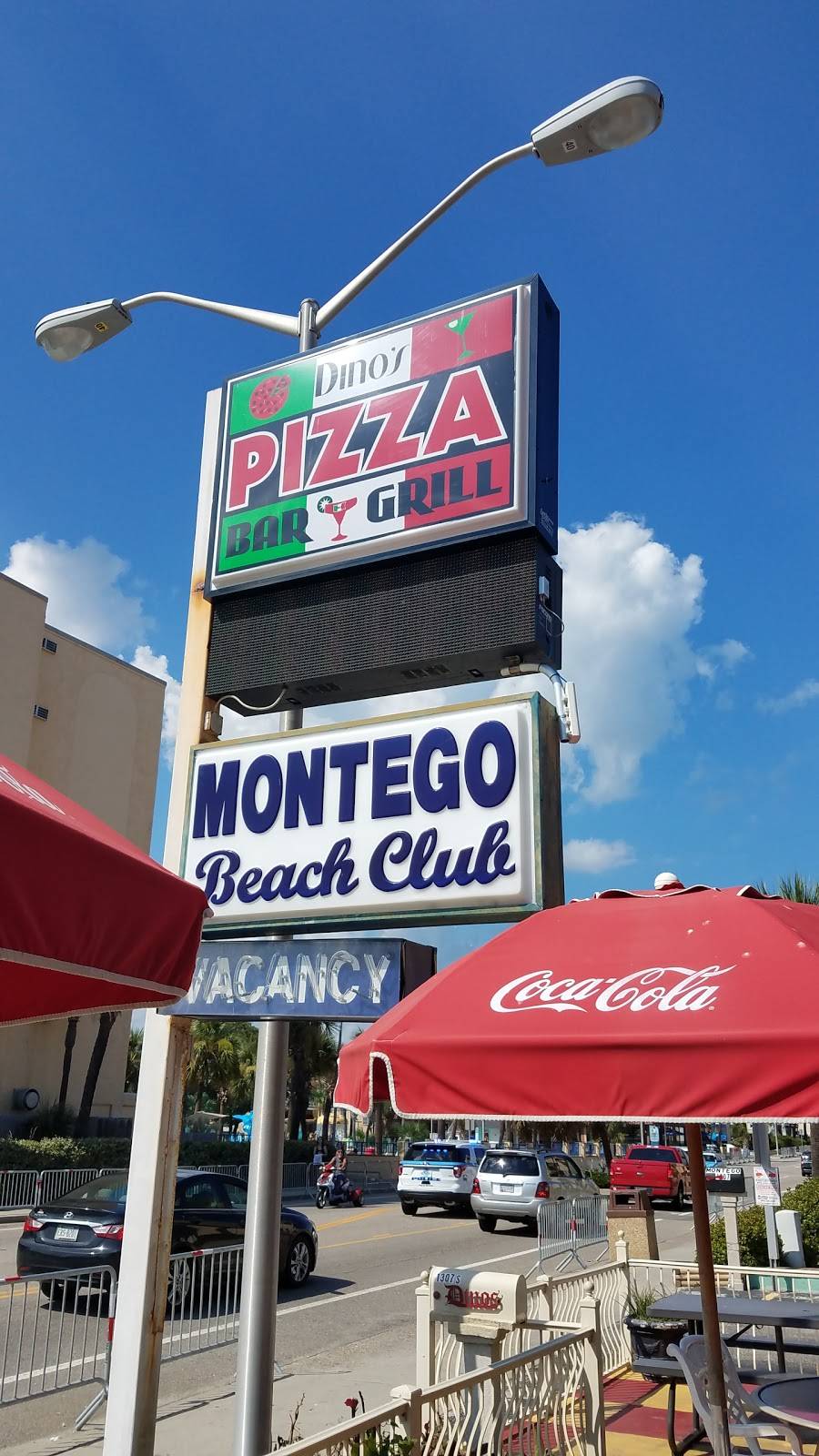 Dinos Pizza | restaurant | 1307 South Ocean Boulevard, Myrtle Beach, SC 29577, USA | 8434487497 OR +1 843-448-7497