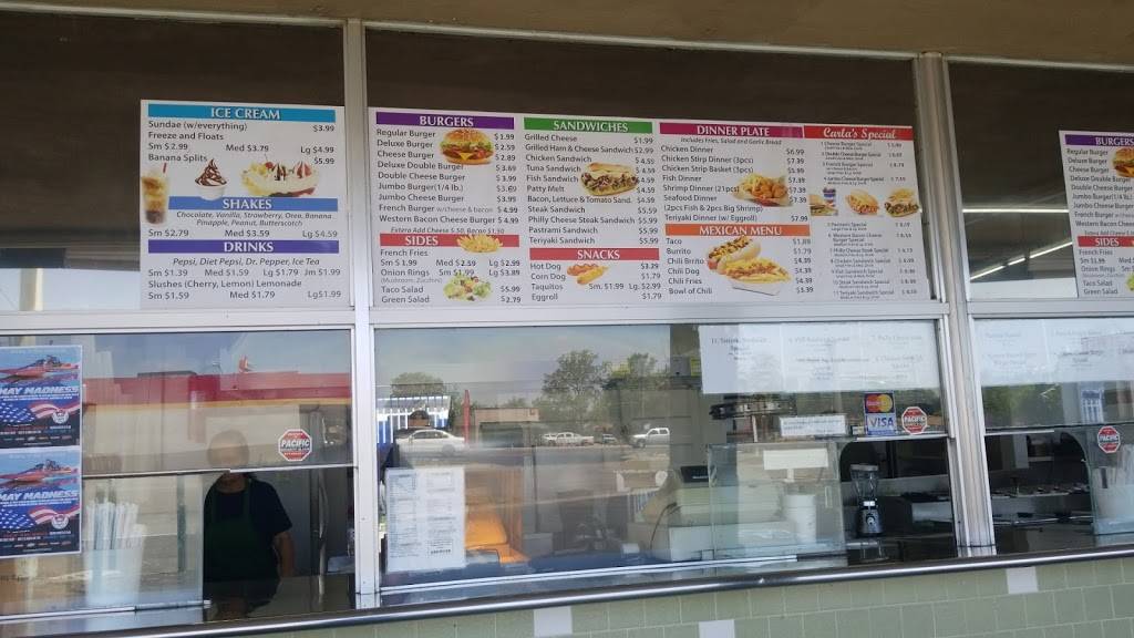 Carlas Drive In | restaurant | 2204 N Chester Ave, Bakersfield, CA 93308, USA | 6613998728 OR +1 661-399-8728