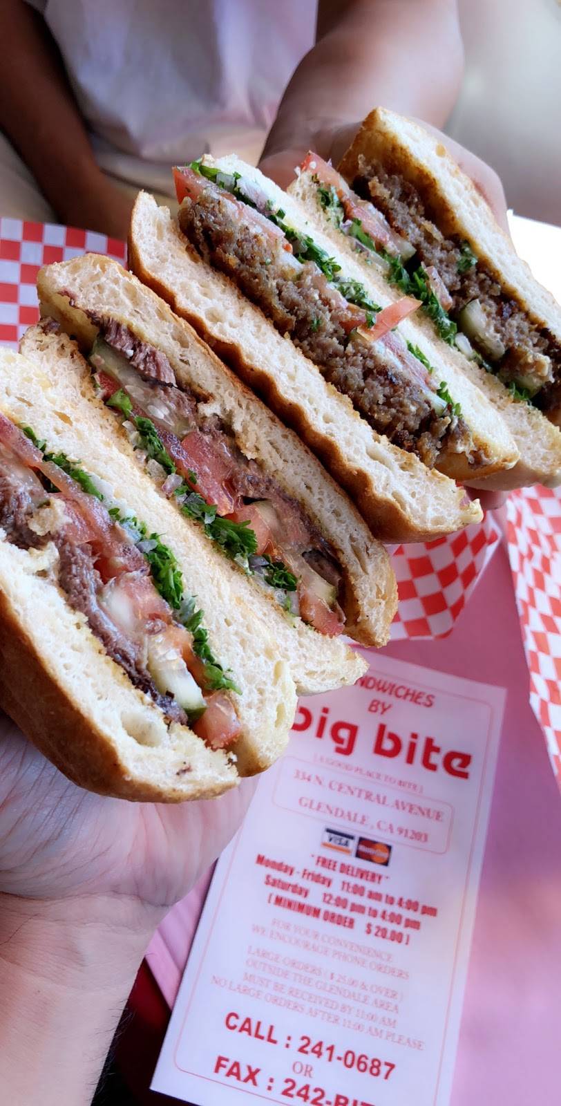 Big Bite | restaurant | 334 N Central Ave, Glendale, CA 91203, USA | 8182410687 OR +1 818-241-0687