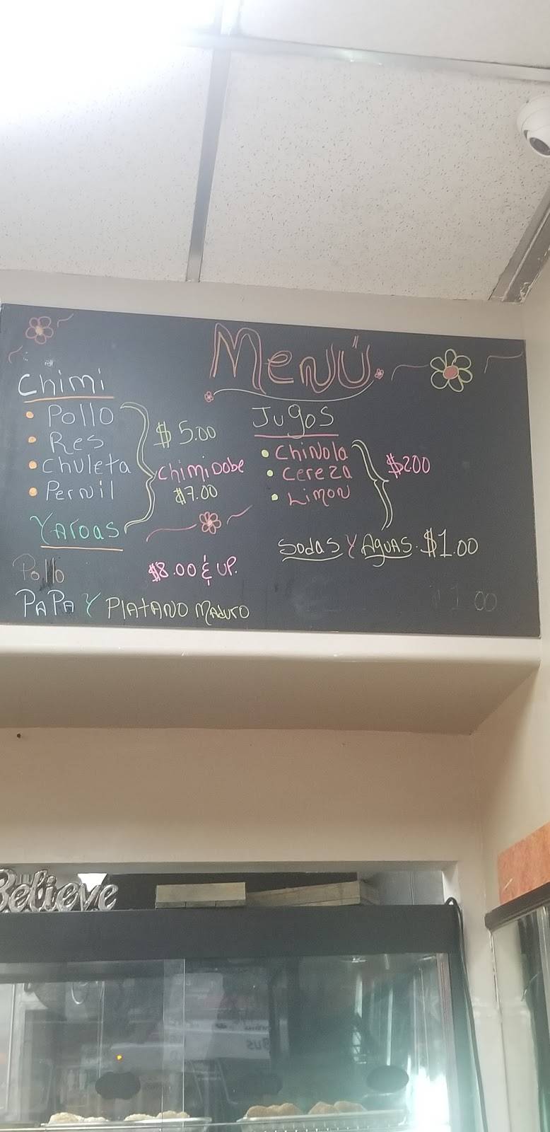 Chimi Luisa | restaurant | 1351 St Nicholas Ave, New York, NY 10033, USA | 6468580014 OR +1 646-858-0014