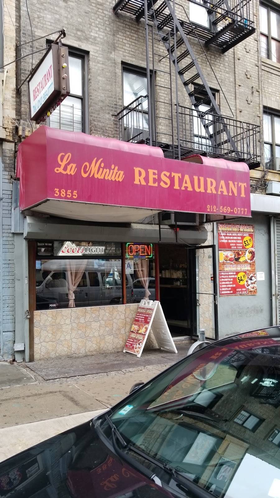 La Minita | restaurant | 3855 10th Ave, New York, NY 10034, USA | 2125690777 OR +1 212-569-0777