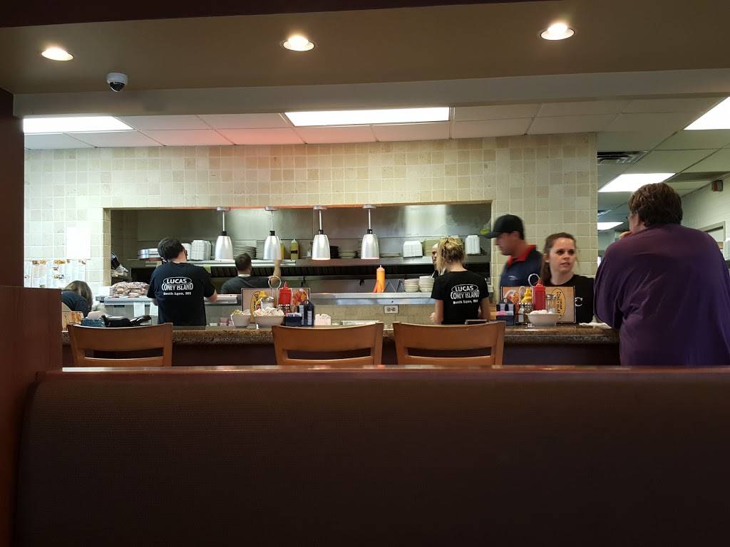 Lucas Coney Island | restaurant | 22689 Pontiac Trail, South Lyon, MI 48178, USA | 2484910045 OR +1 248-491-0045