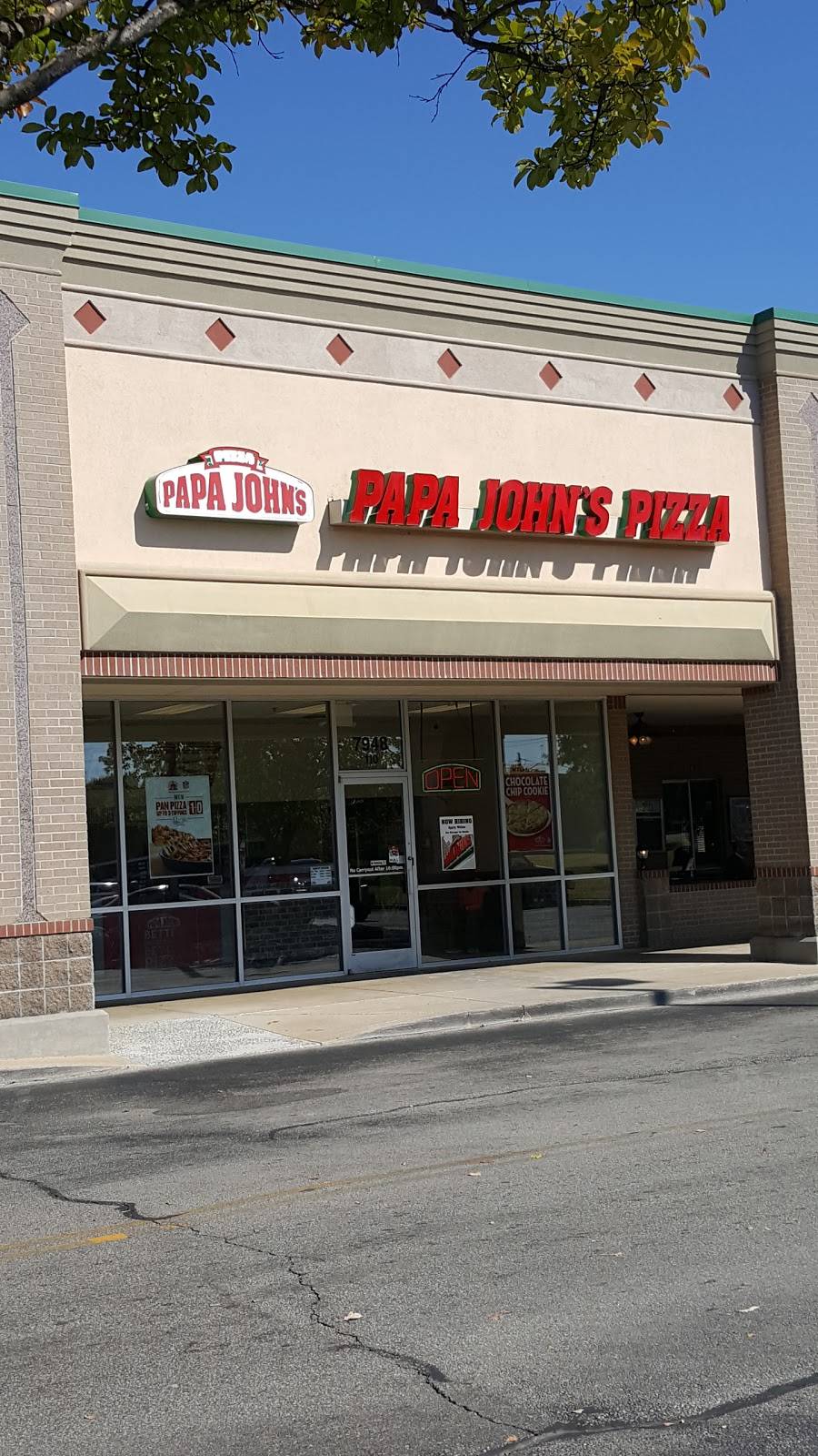 Papa Johns Pizza | restaurant | 7948 Winchester Rd Ste 110, Memphis, TN 38125, USA | 9016247770 OR +1 901-624-7770