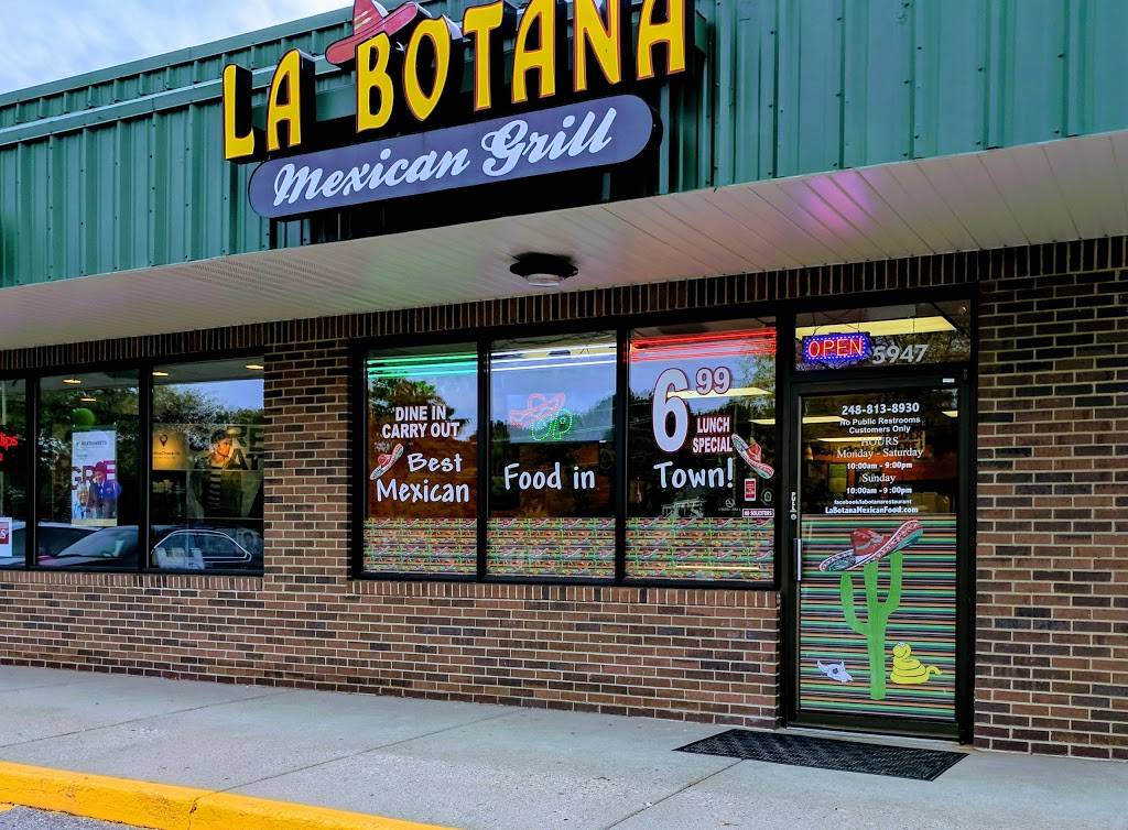 La Botana | restaurant | 5947 John R Rd, Troy, MI 48085, USA | 2488138930 OR +1 248-813-8930