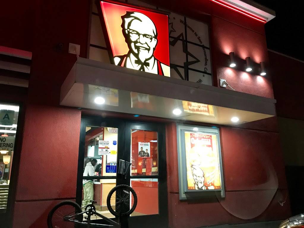 KFC | restaurant | 2007 E Highland Ave, San Bernardino, CA 92404, USA | 9098621127 OR +1 909-862-1127