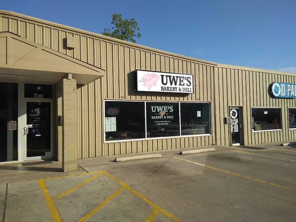 Uwes Bakery & Deli a division of Old World Foods, LLC | bakery | 1024 W San Antonio St unit b, New Braunfels, TX 78130, USA | 8306326585 OR +1 830-632-6585