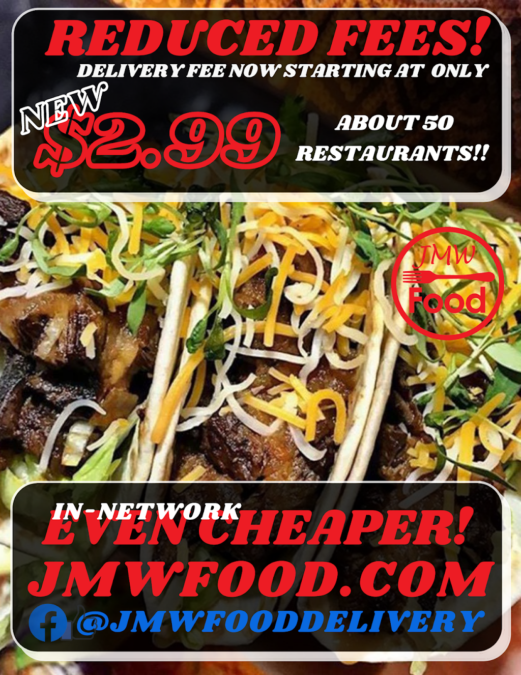 JMW Food Delivery | restaurant | South Tower, 201 N Illinois St Suite 1600, Indianapolis, IN 46204, USA | 7652512800 OR +1 765-251-2800