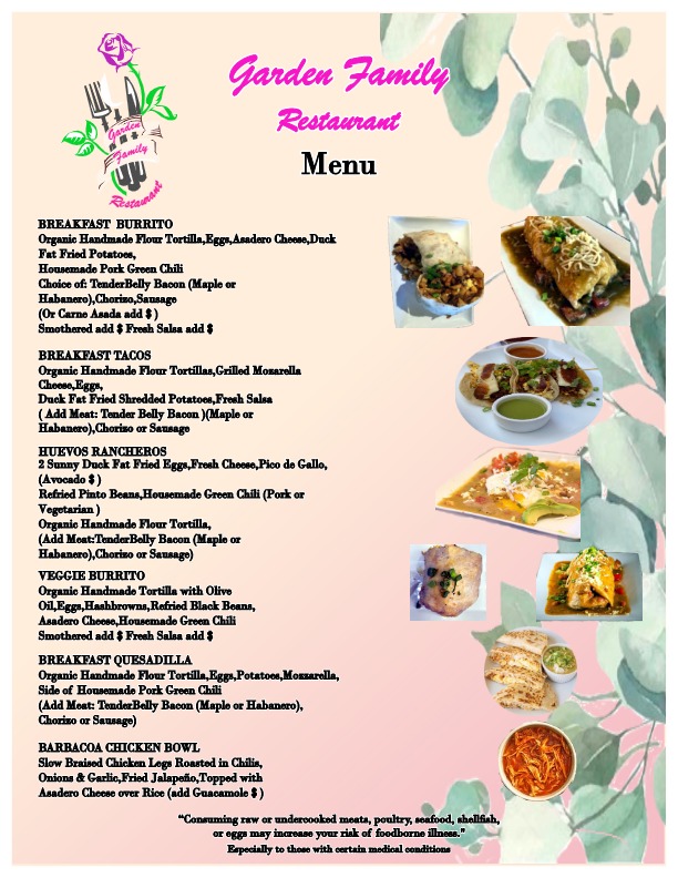 Garden Family Restaurant | restaurant | 810 NE Main Ave, Irrigon, OR 97844, USA | 5413033290 OR +1 541-303-3290