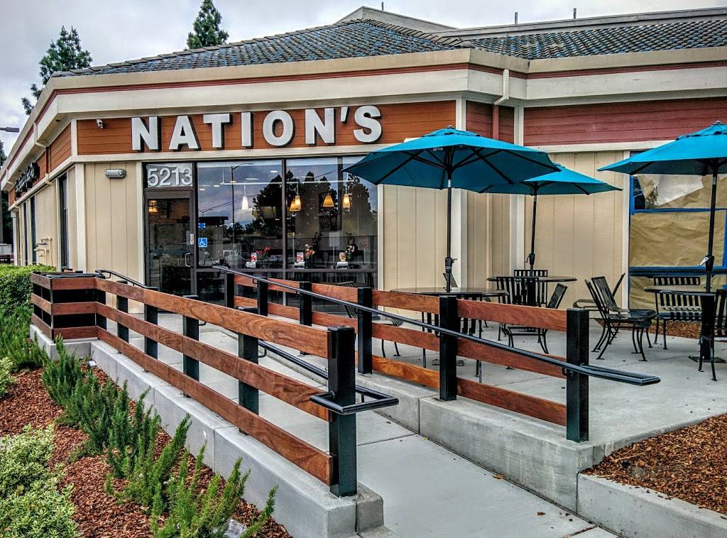 Nations Giant Hamburgers & Great Pies | meal takeaway | 5213 Mowry Ave, Fremont, CA 94538, USA | 5107973211 OR +1 510-797-3211