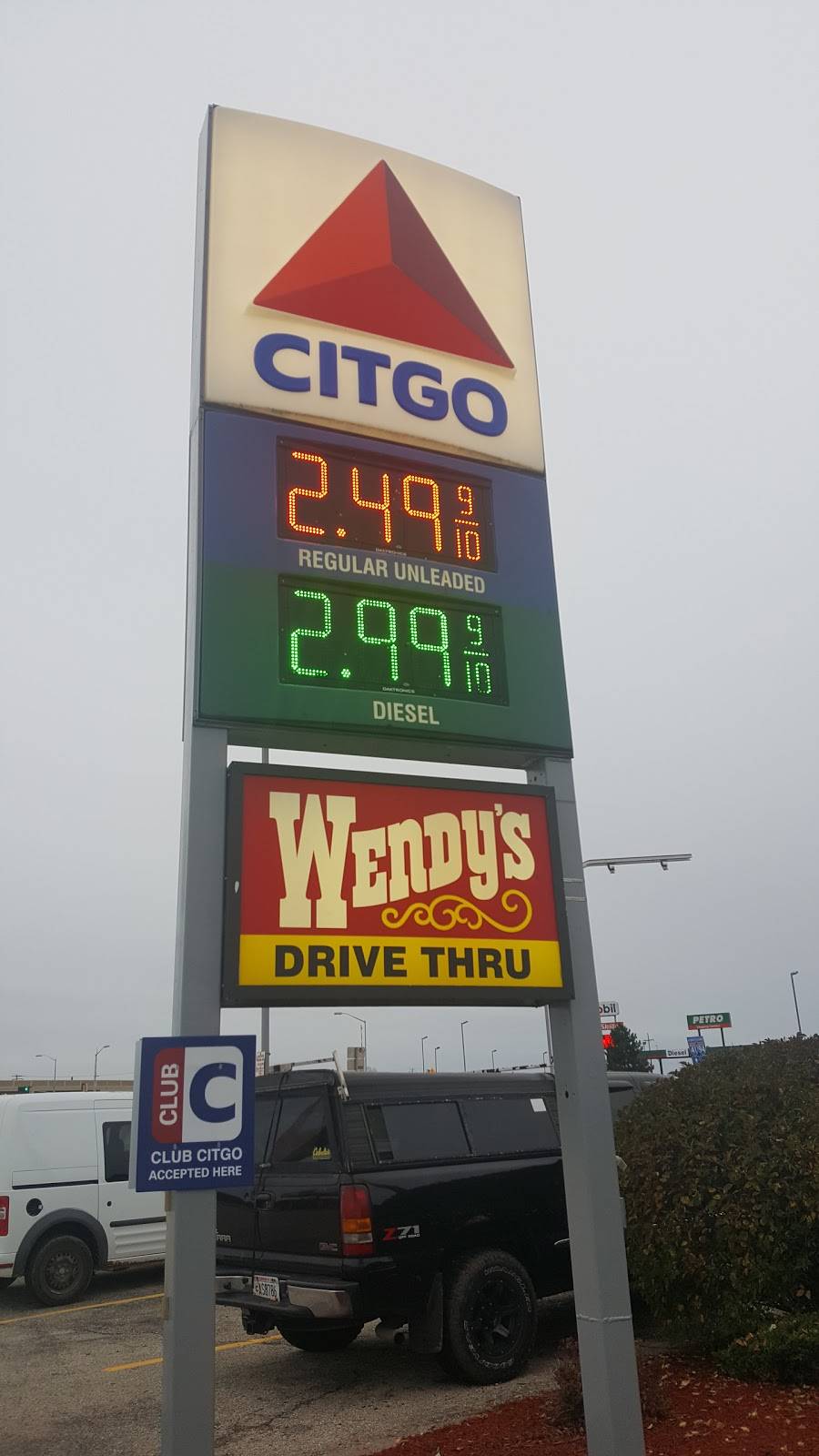 Citgo Auto Truck Plaza | restaurant | 611 S Sylvania Ave, Sturtevant, WI 53177, USA | 2628862738 OR +1 262-886-2738