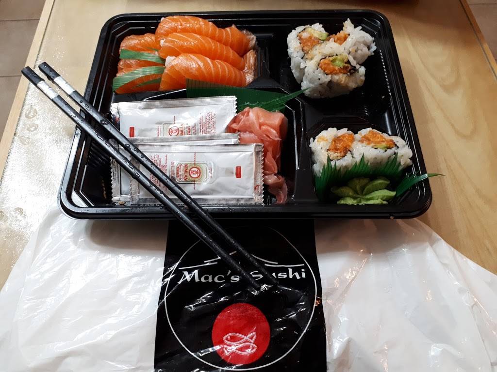 Macs Sushi | restaurant | 17600 Yonge St, Newmarket, ON L3Y 4Z1, Canada | 8777362871 OR +1 877-736-2871