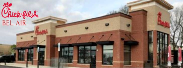 Chick-fil-A Bel Air | restaurant | 408 Baltimore Pike, Bel Air, MD 21014, USA | 4106380070 OR +1 410-638-0070