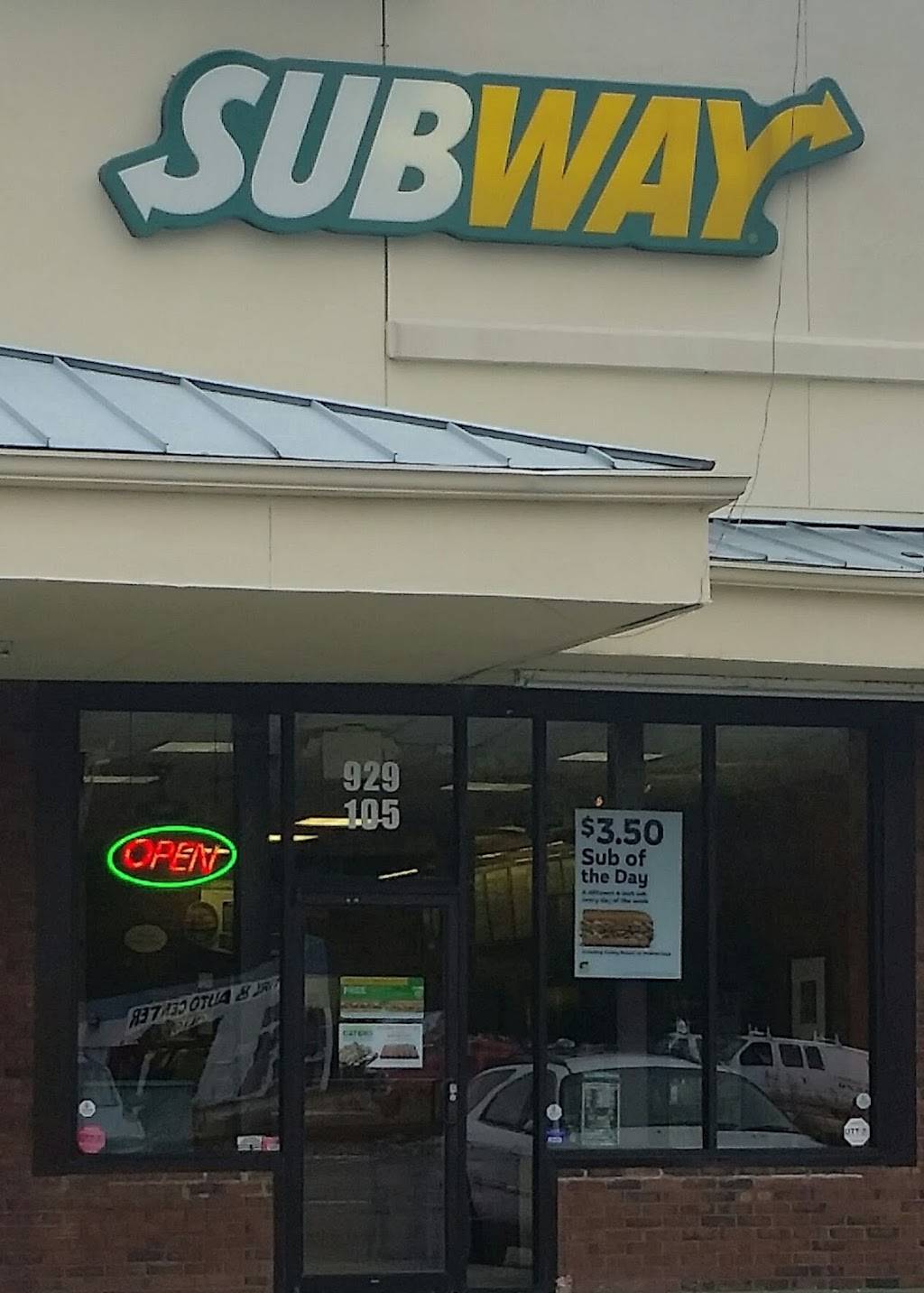 Subway Restaurants | restaurant | 929 McDuff Avenue, #105, McDuff Plaza Shopping Center, Jacksonville, FL 32205, USA | 9046831308 OR +1 904-683-1308
