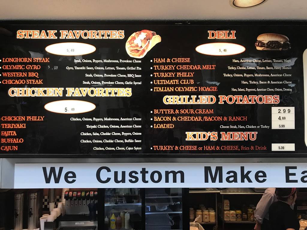 Great Steak Grill | meal takeaway | Grand Central Mall, Vienna, WV 26105, USA | 3044288889 OR +1 304-428-8889