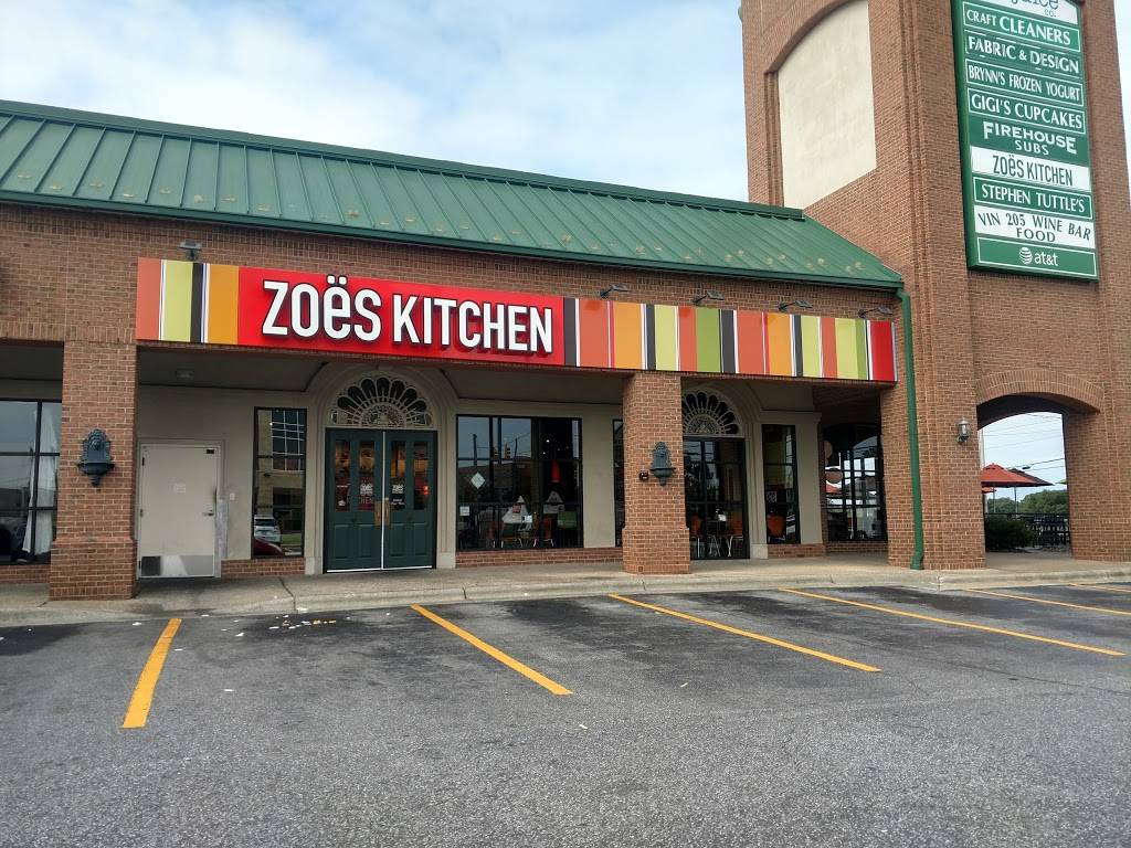 Zoës Kitchen | restaurant | 205 S Stratford Rd Suite 88-0665, Winston-Salem, NC 27103, USA | 3367480587 OR +1 336-748-0587
