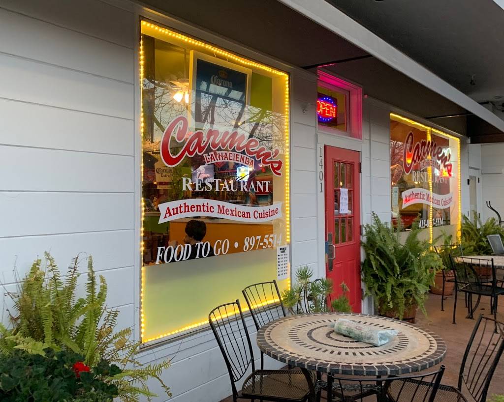 Carmen La Hacienda Taqueria | restaurant | 1401 Grant Ave, Novato, CA 94945, USA | 4158975514 OR +1 415-897-5514