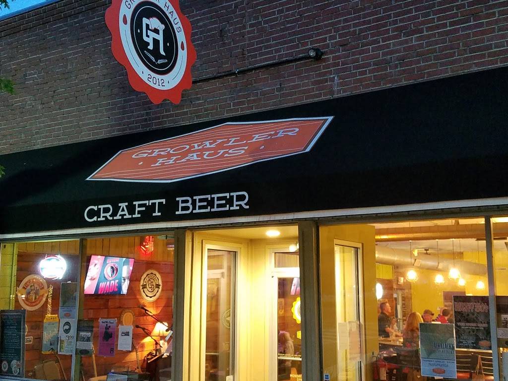 Growler Haus Fountain Inn | restaurant | 101 N Main St, Fountain Inn, SC 29644, USA | 8644092337 OR +1 864-409-2337