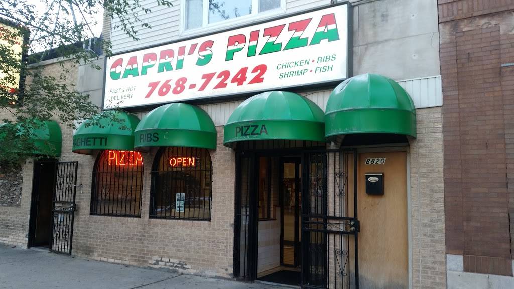 Capris Pizza | meal takeaway | 8820 S Commercial Ave, Chicago, IL 60617, USA | 7737687242 OR +1 773-768-7242