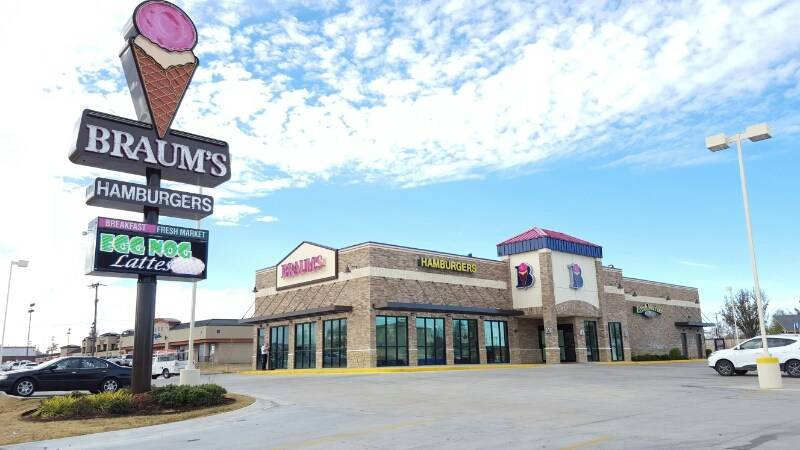 Braums Ice Cream & Burger Restaurant | restaurant | 7025 S Western Ave, Oklahoma City, OK 73139, USA | 4056319351 OR +1 405-631-9351