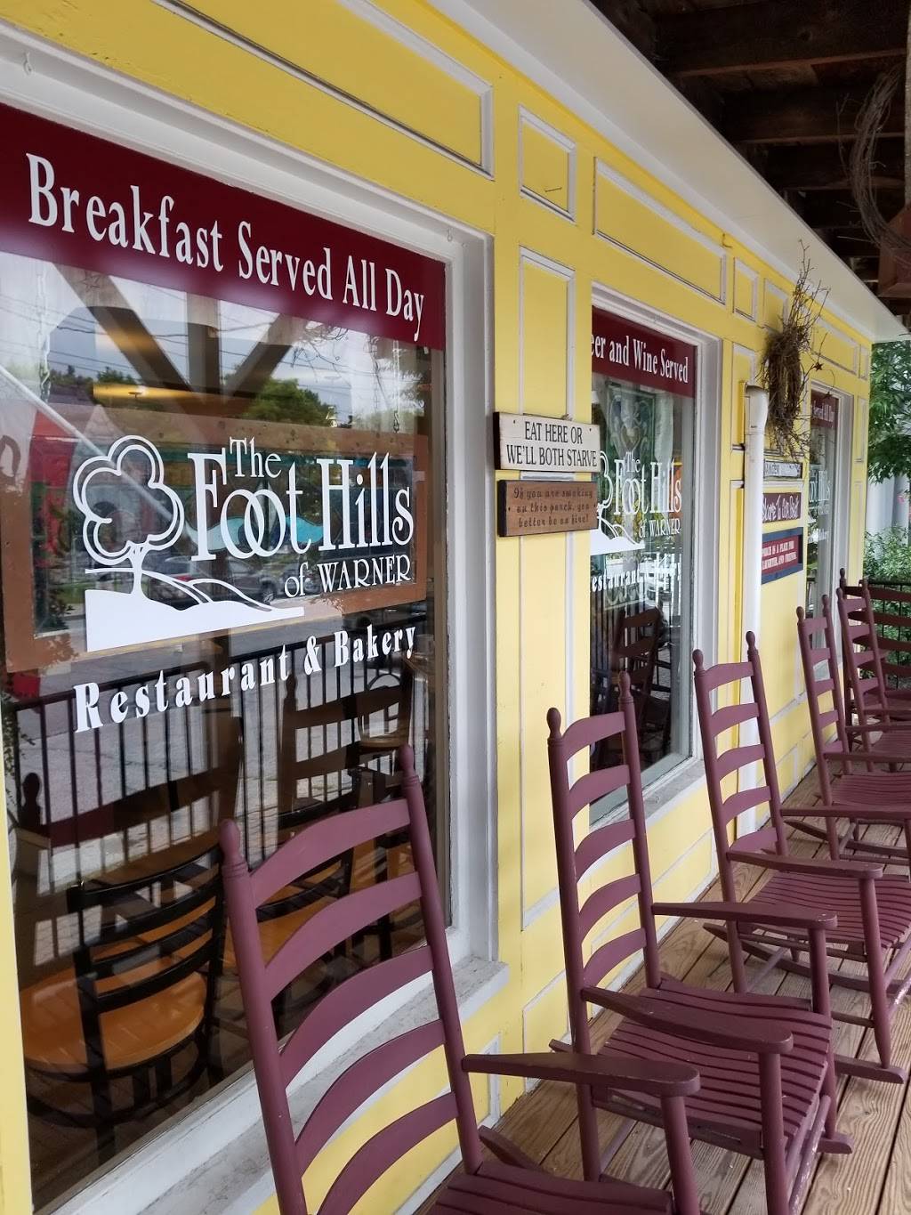 Foot Hills of Warner | restaurant | 15 E Main St, Warner, NH 03278, USA | 6034562140 OR +1 603-456-2140