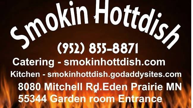 Smokin Hottdish | restaurant | 8080 Mitchell Rd, Eden Prairie, MN 55344, USA | 9528558871 OR +1 952-855-8871