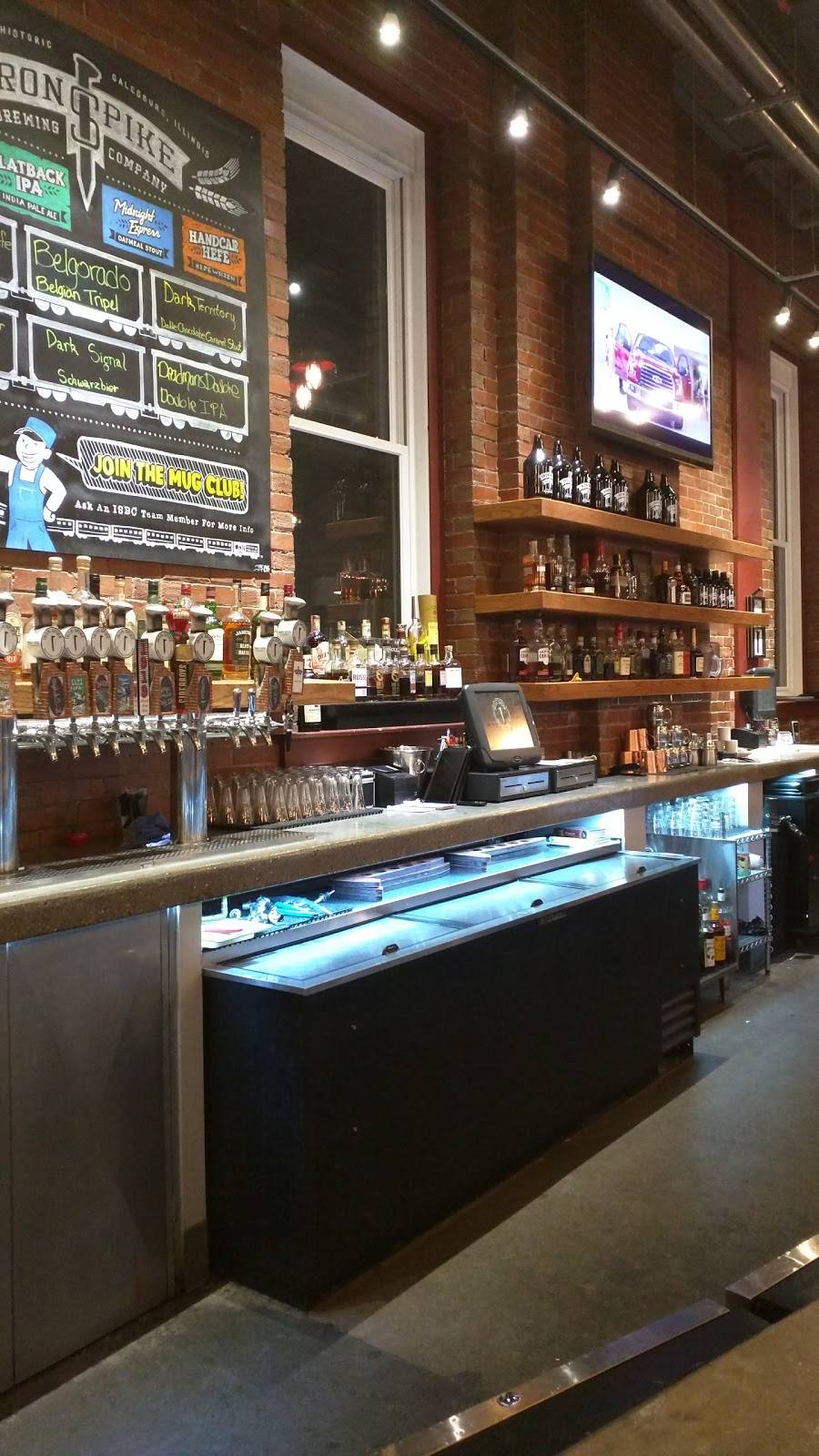 Iron Spike Brewing Company | restaurant | 150 E Simmons St, Galesburg, IL 61401, USA | 3092974718 OR +1 309-297-4718