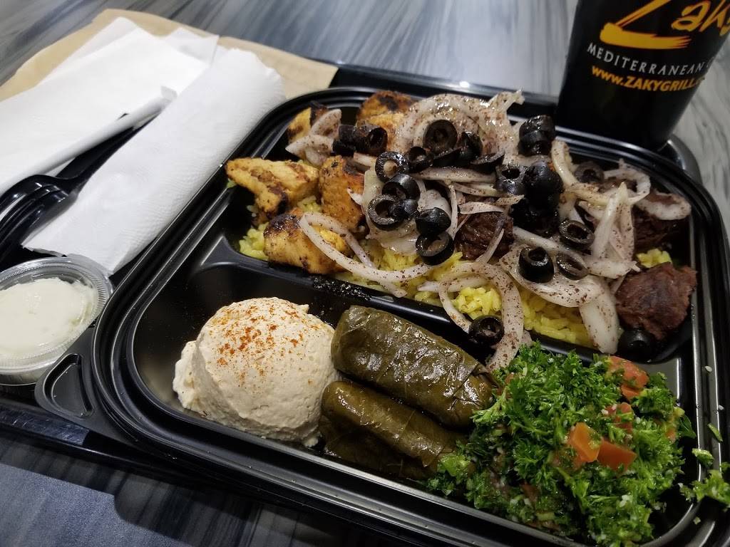 Zaky Mediterranean Grill | restaurant | 4323 East Mills Cir Suite 102, Ontario, CA 91764, USA | 9094767341 OR +1 909-476-7341