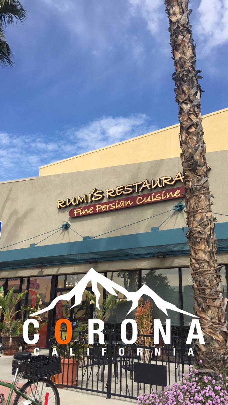 Rumis Restaurant | restaurant | 718 N Main St #102, Corona, CA 92880, USA | 9518985400 OR +1 951-898-5400