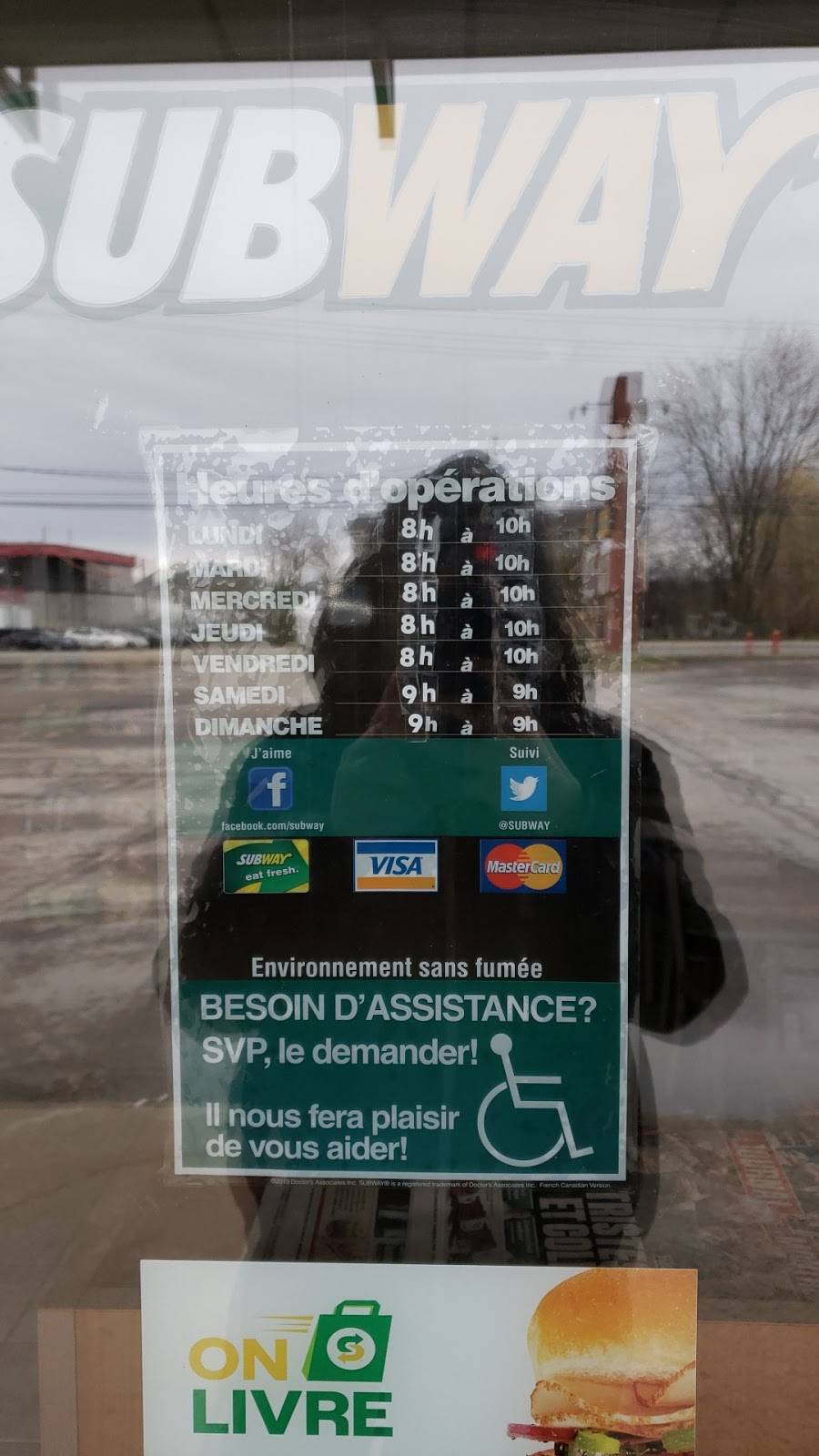 Subway | restaurant | 5555 Boulevard des Laurentides Local 17, Laval, QC H7K 2K4, Canada | 4509639358 OR +1 450-963-9358