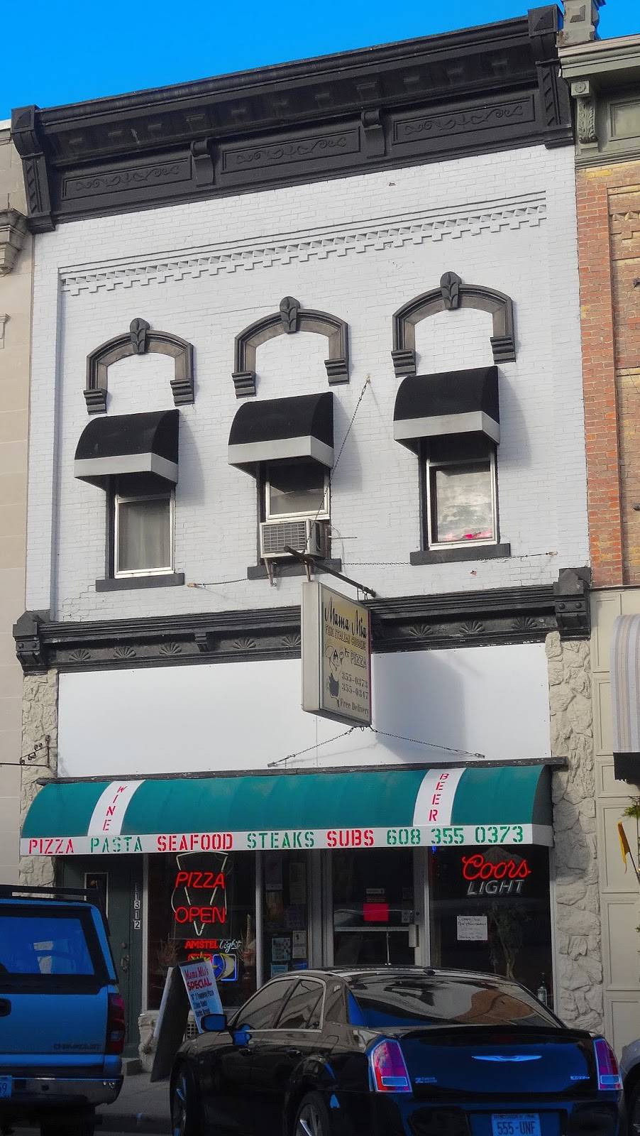 Mama Mia | restaurant | 113 3rd St, Baraboo, WI 53913, USA | 6083550373 OR +1 608-355-0373